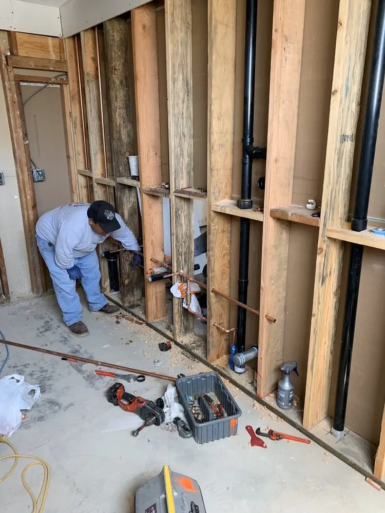 Commercial rough-in plumbing for Gas Line Repair in Ingleside Shore